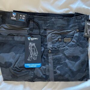 Kuhl Pants, Size 34, Grey Camo,